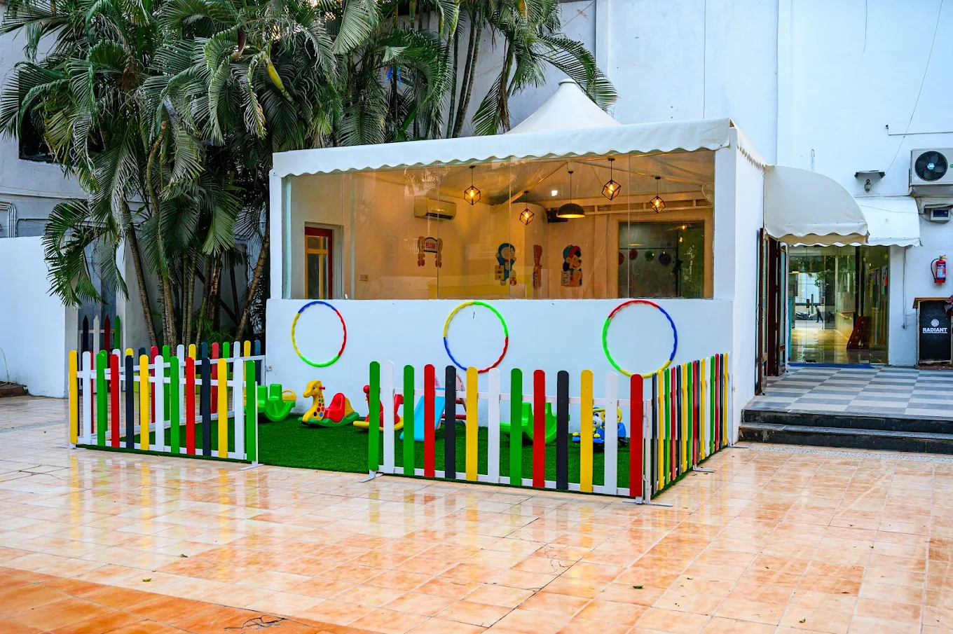 Radiant International School campus