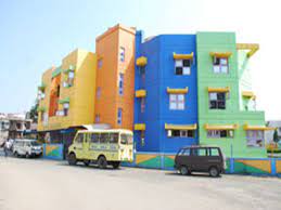 Bank Officers Public H.s. School campus