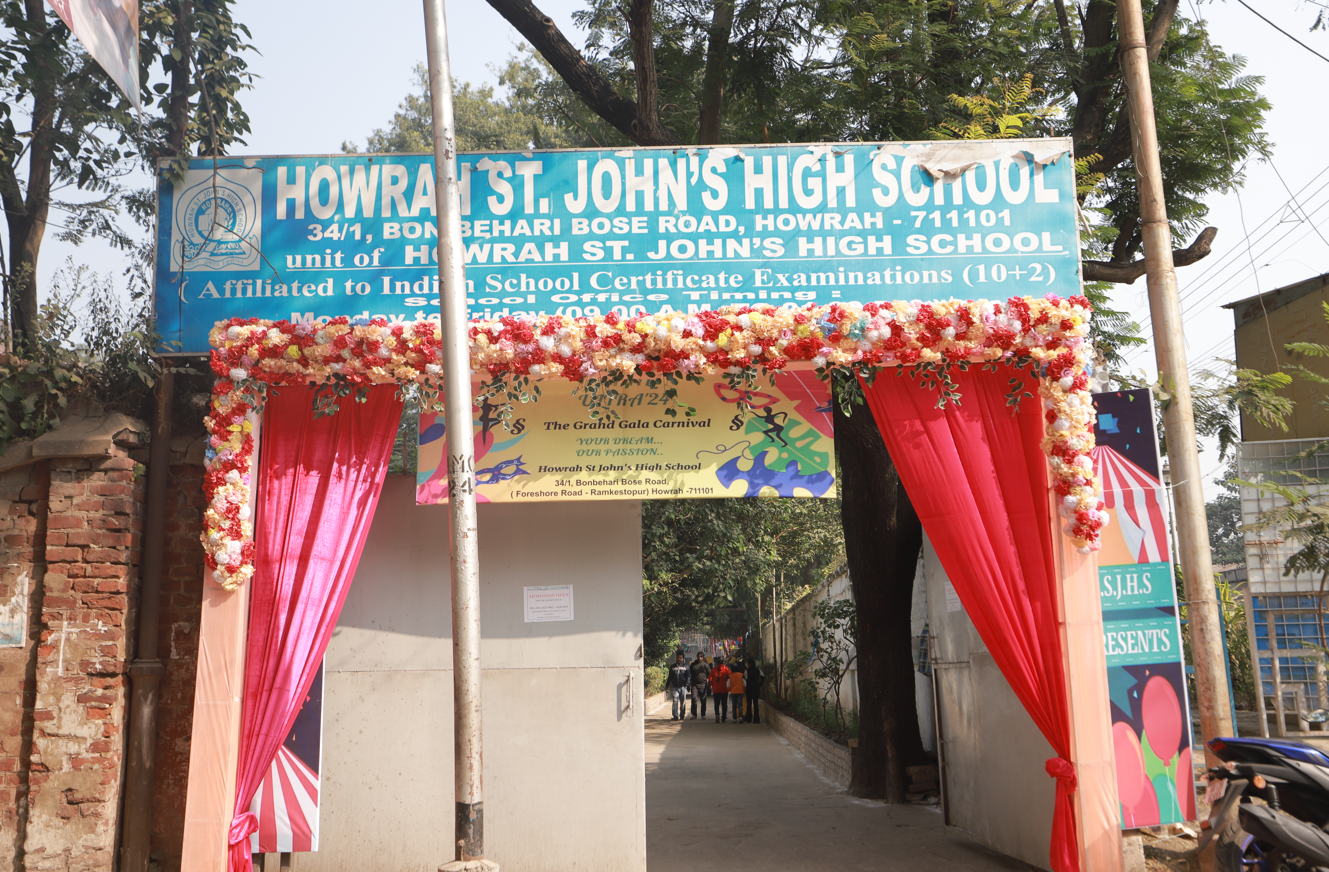 Howrah St John S High School campus