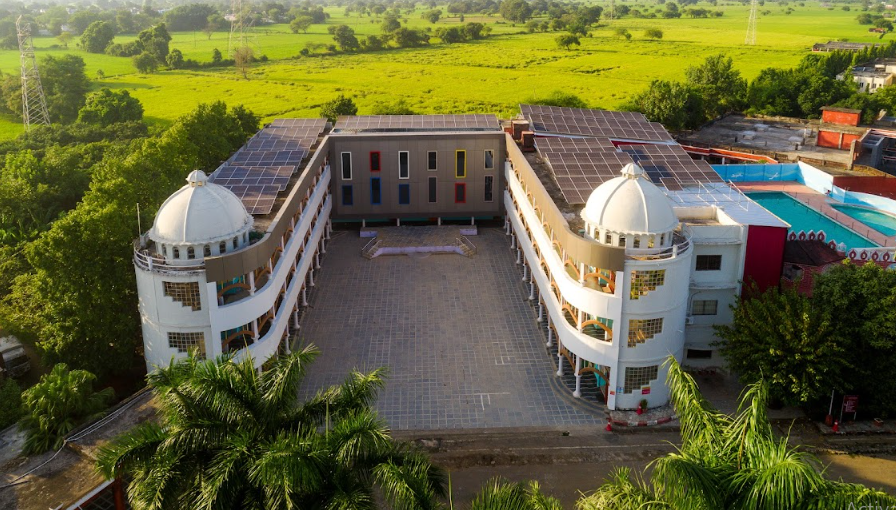 Orchids The International School campus in Jabalpur