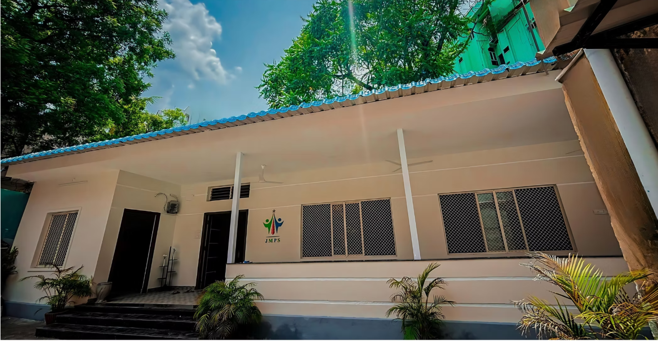 Jet Montessori Pre School campus in Hyderabad
