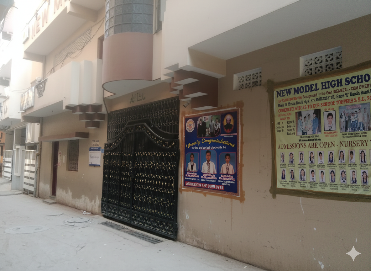 New Model High School campus