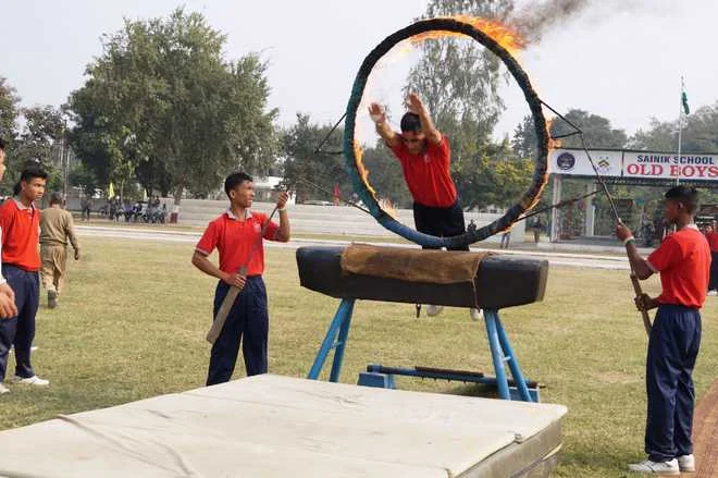 Sainik School campus 4