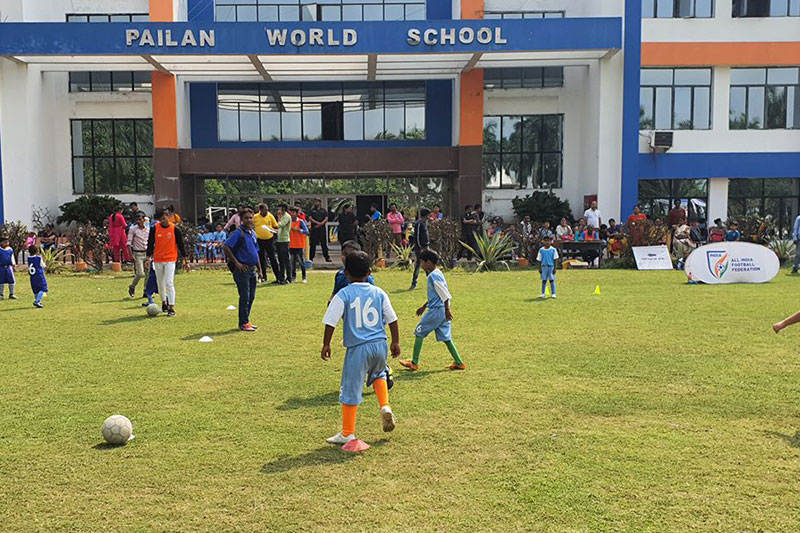 Pailan World School campus 2