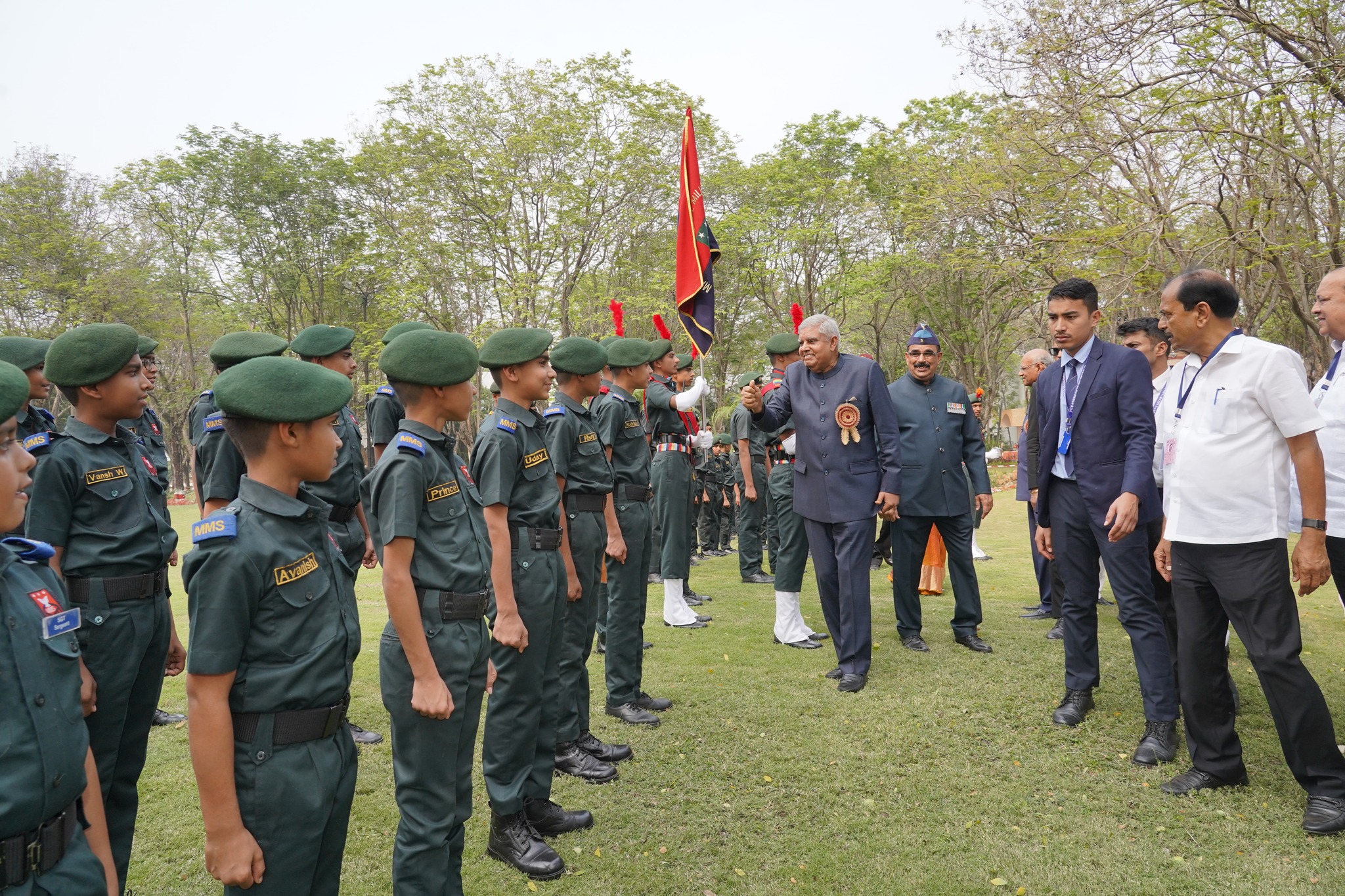 Manoharbhai Patel Military School campus 6