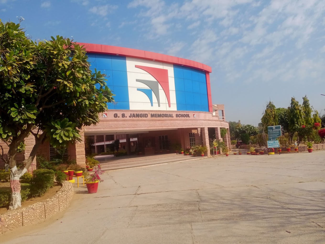 G S Jangid Memorial School campus 1