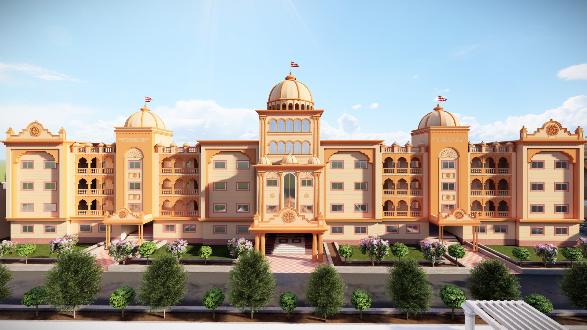 Shree Swaminarayan Gurukul International School campus 1