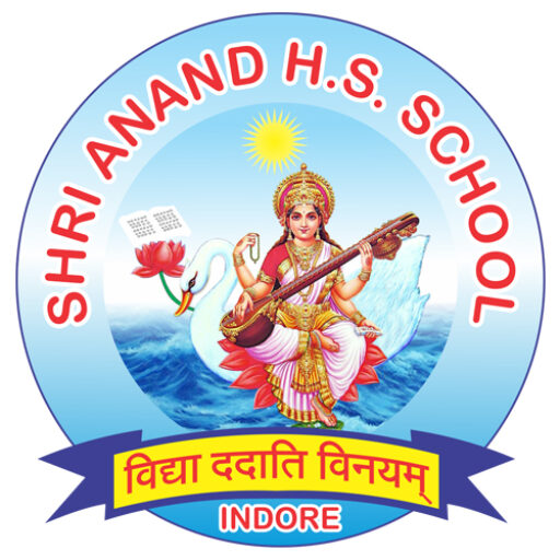 Shri Anand Higher Secondary School logo