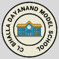 C.L. Bhalla Dayanand Model School logo