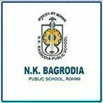 N. K. Bagrodia Public School logo