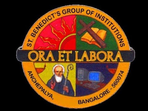 St. Benedict's English Medium School logo