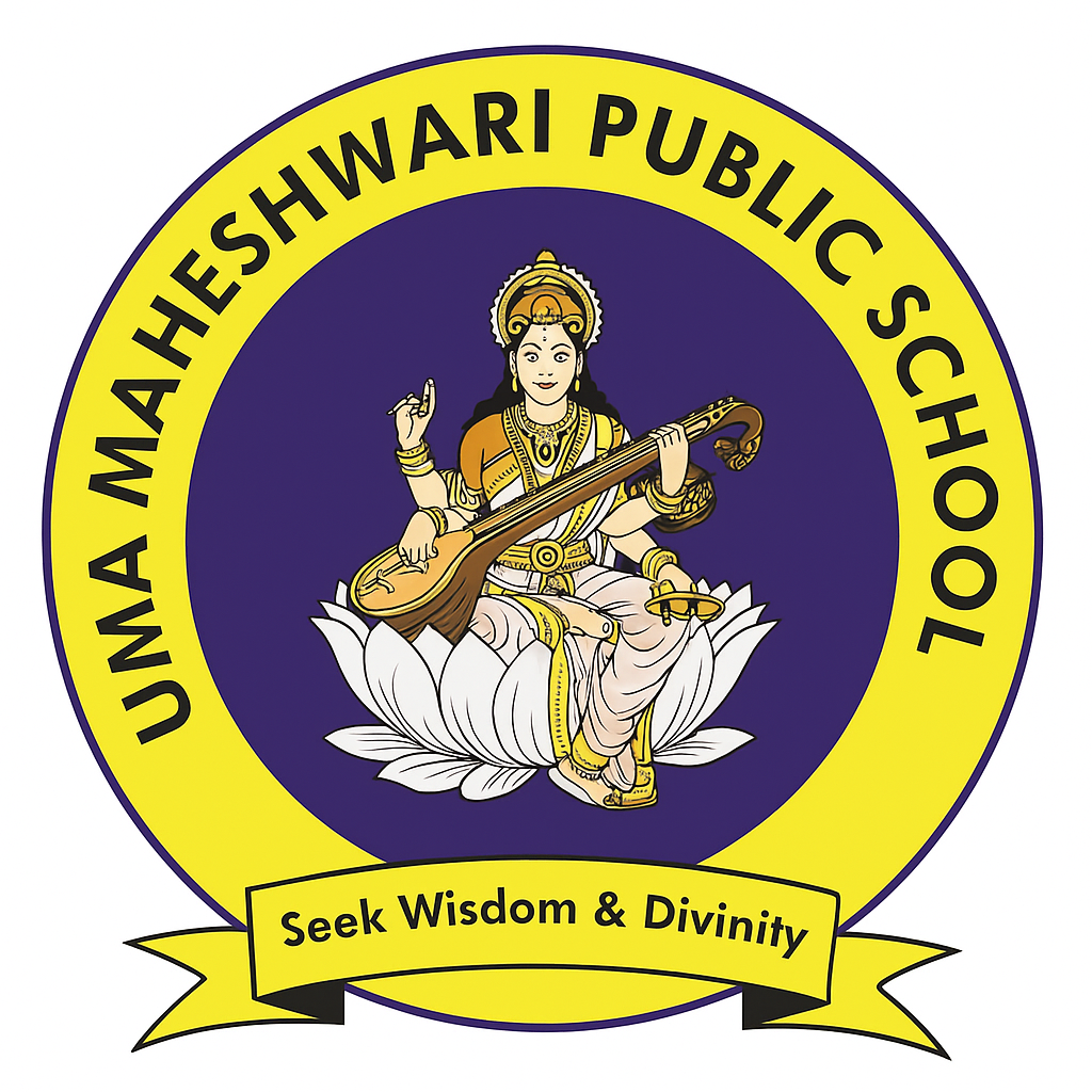 Uma Maheshwari Public School logo