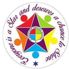 Stangford convent English school logo
