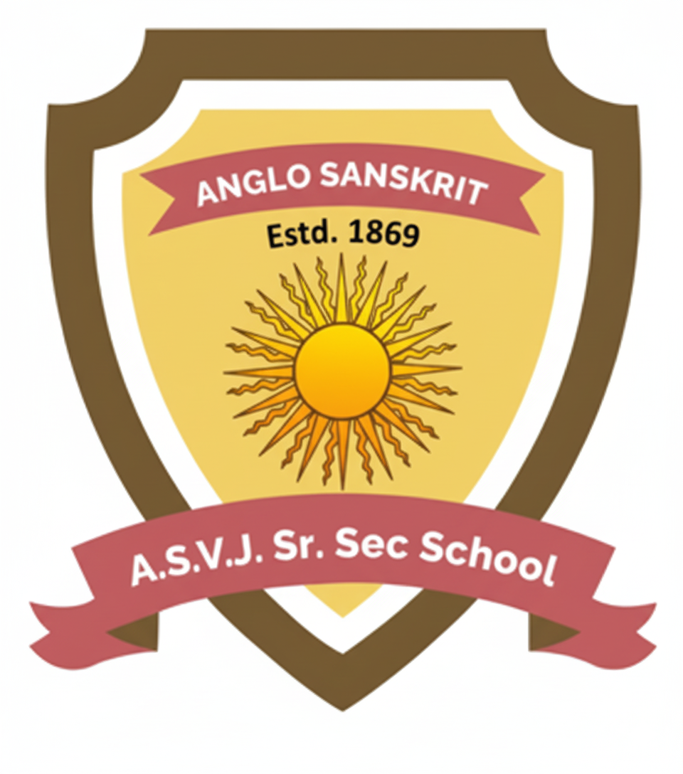 Anglo Sanskrit Victoria Jubilee Senior Secondary School logo