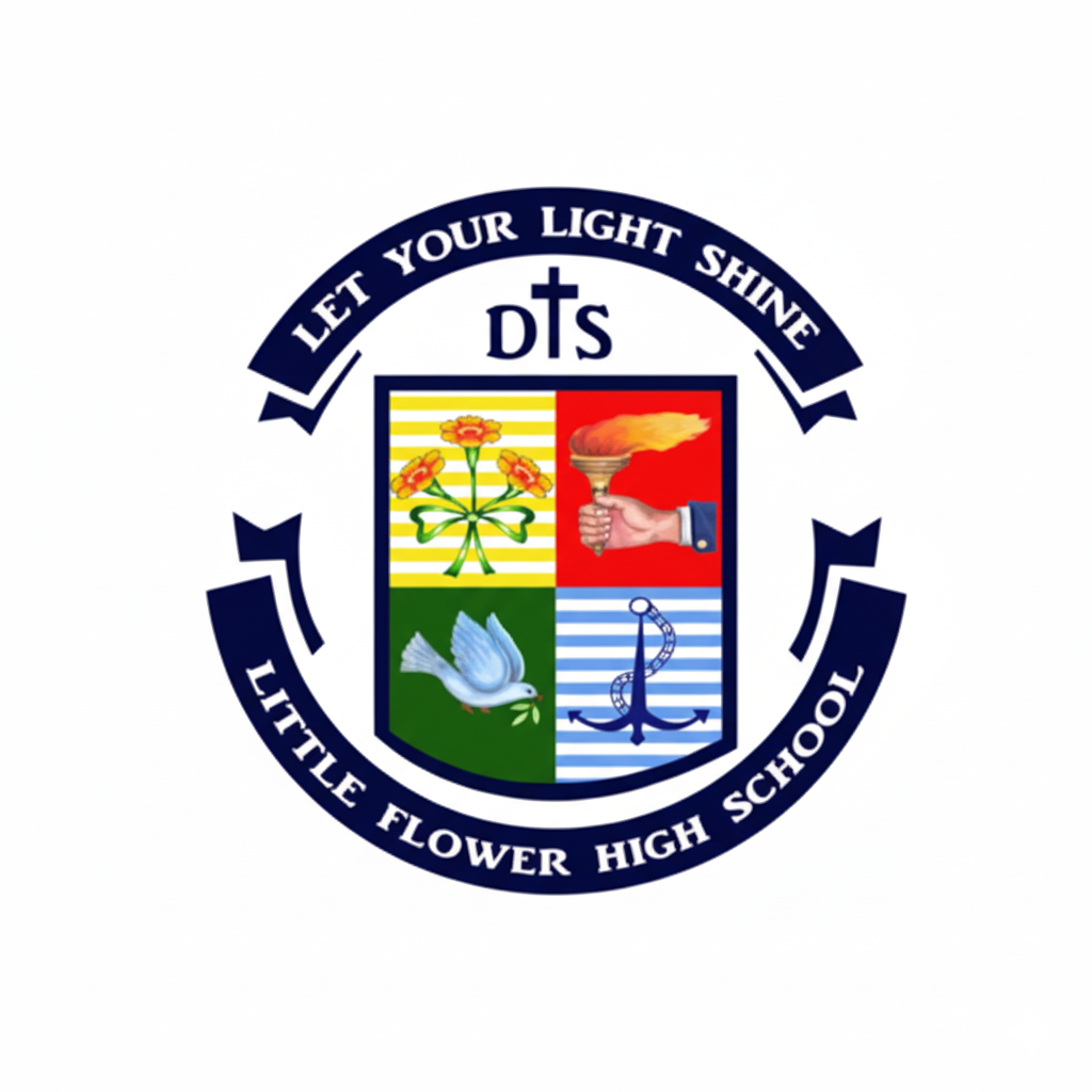 Little Flower High School logo