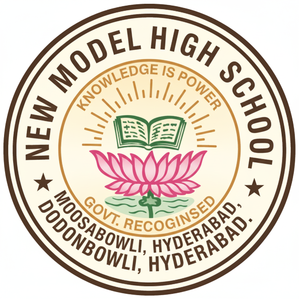 New Model High School logo