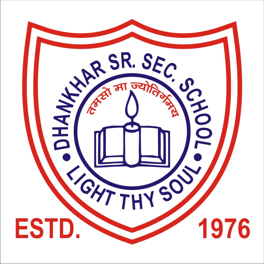 Dhankhar Senior Secondary School logo
