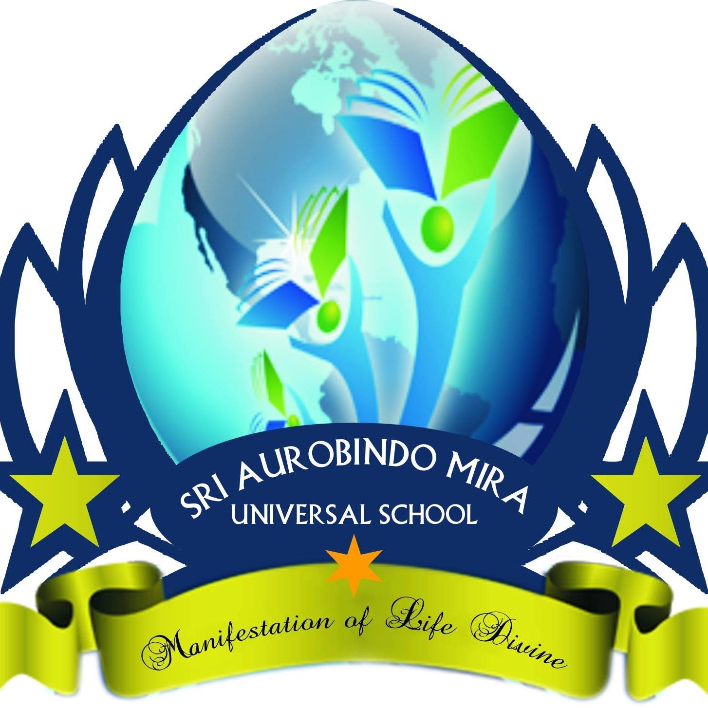 Logo for Sri Aurobindo Mira Universal School