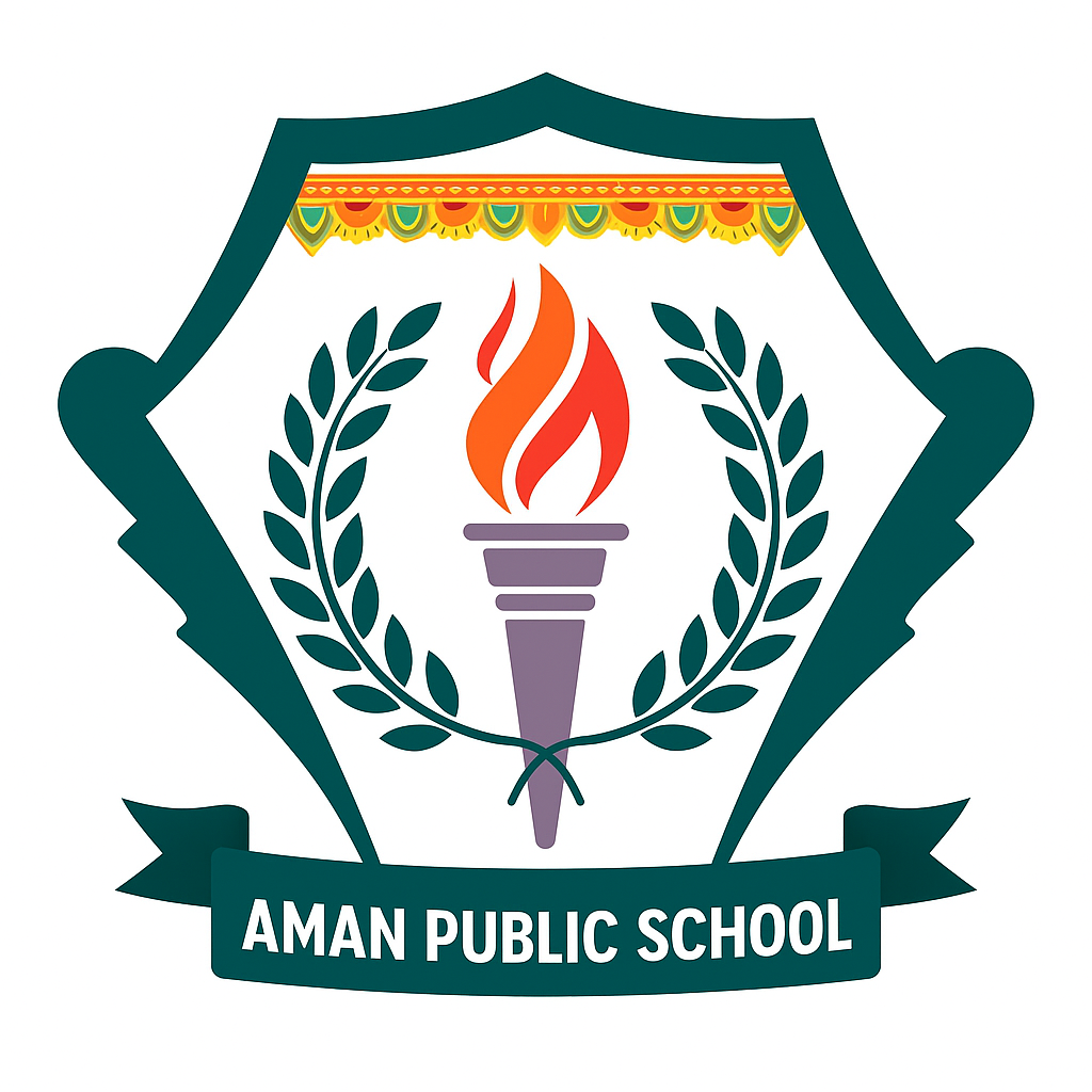 Aman Public School logo