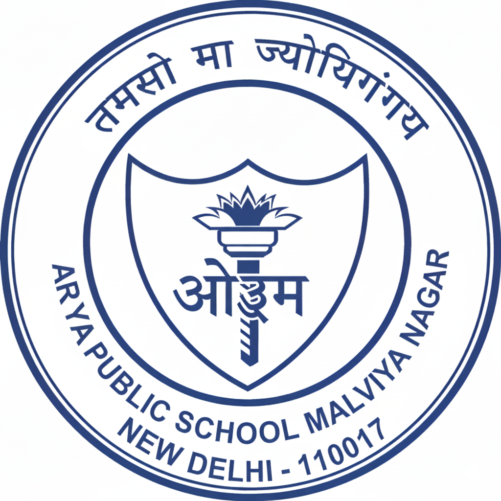 Arya Public School logo