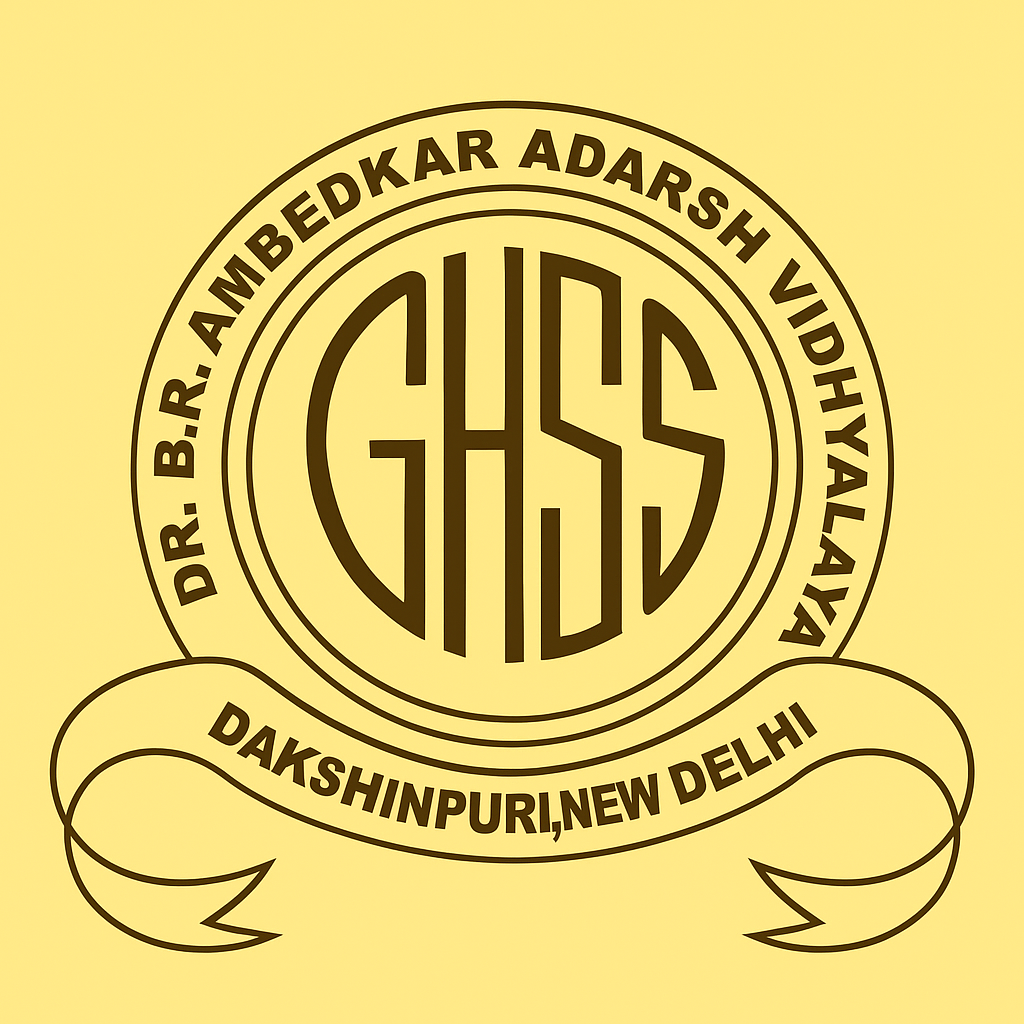 Dr. B.R. Ambedkar Adarsh Vidhayala logo
