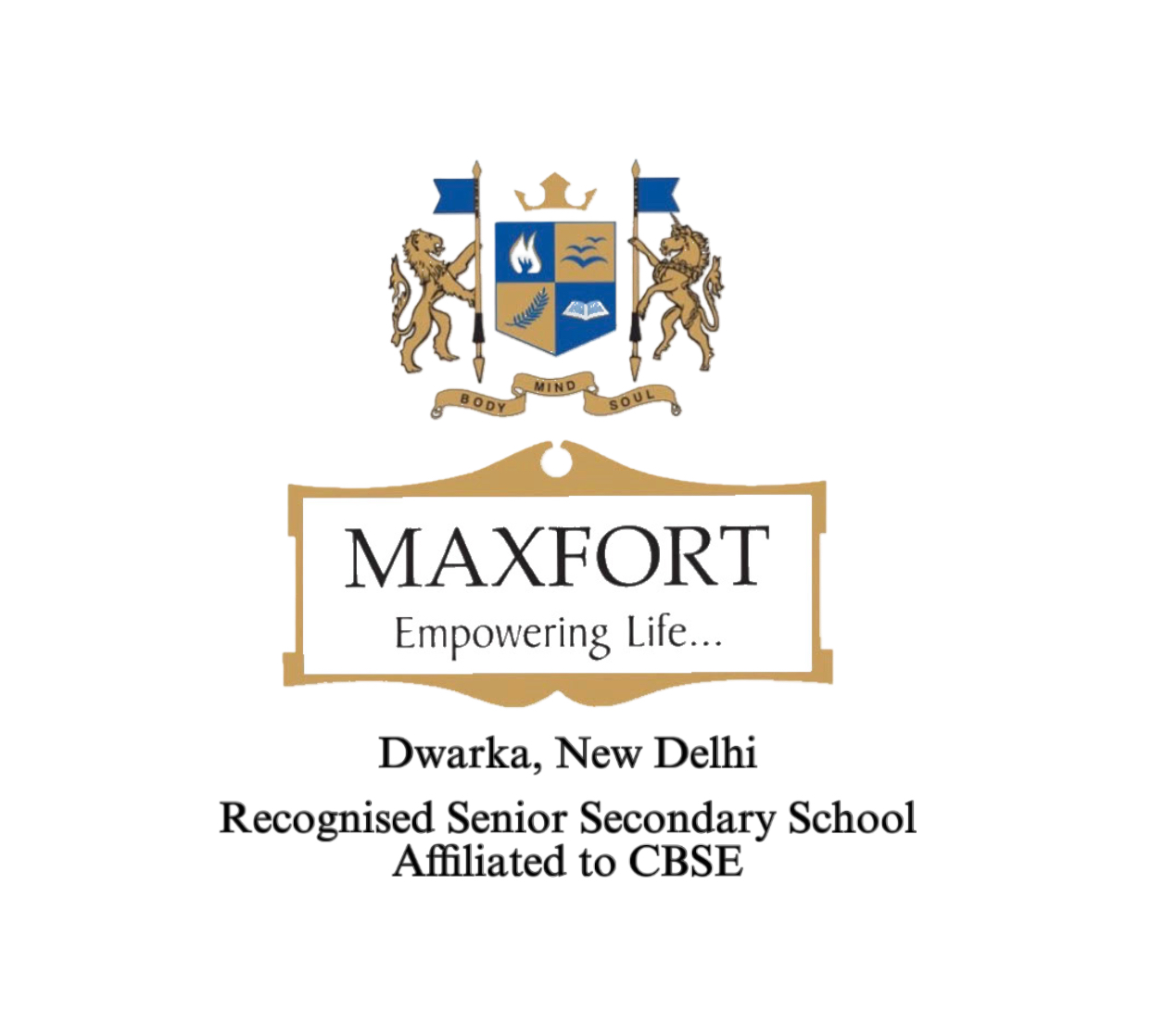 Maxfort School Dwarka logo